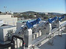 3 RPPS-Star screens size 1000 with 1.5 mm perforation protecting the downstream membrane plant