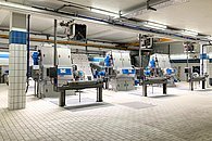 The “anniversary machine” RakeMax® in its basic version in the main inlet of a wastewater treatment plant.