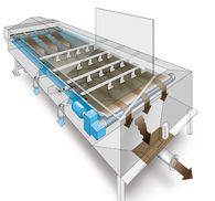 HUBER Belt Thickener DrainBelt schematic drawing