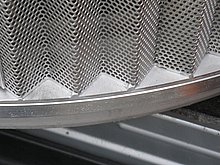 Star-shaped screen drum of the ROTAMAT® Perforated Plate Screen RPPS-Star