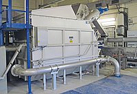 HUBER ROTAMAT® Membrane Screen RoMem Pro 1600 installed on STP Bitterfeld-Wolfen
