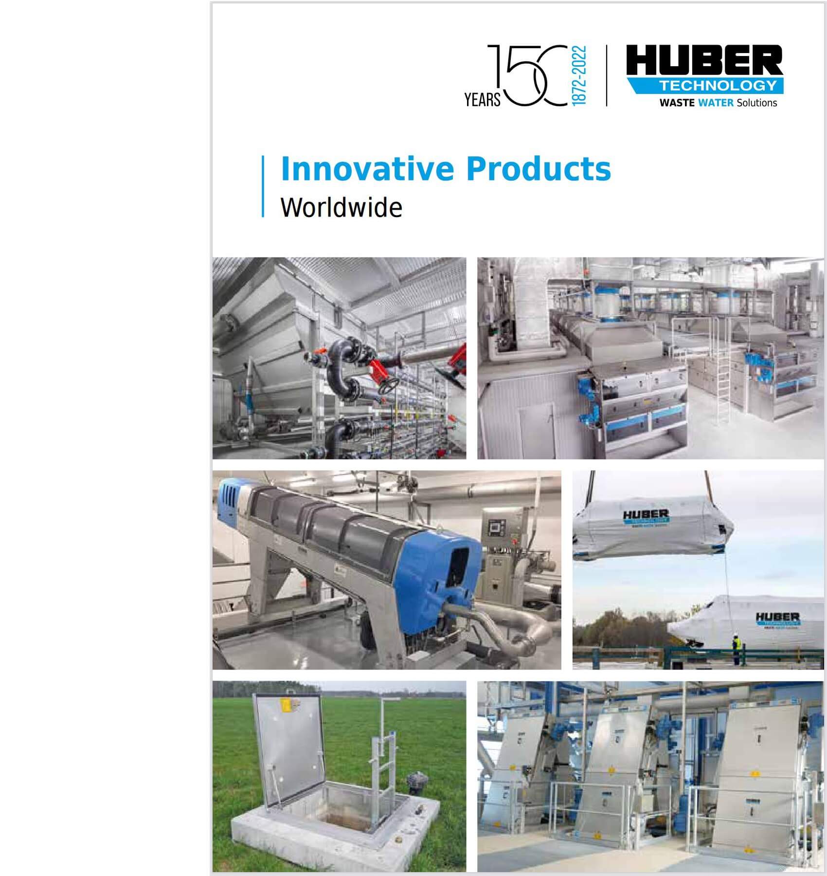 HUBER "Pocketguide": Complete product range overview brochure HUBER "Pocketguide": Complete product range overview brochure