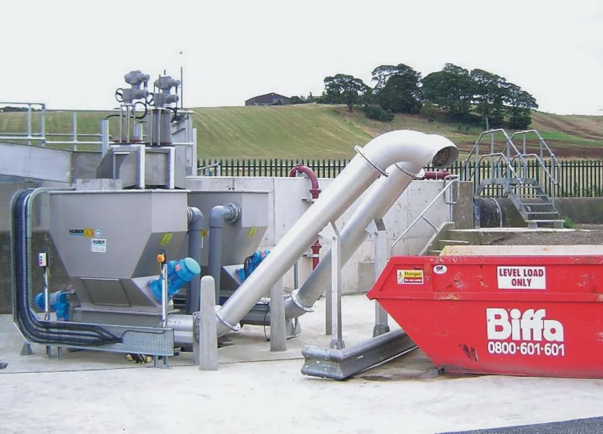 HUBER screenings treatment systems HUBER screenings treatment systems